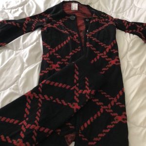 Skirt and jacket outfit